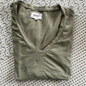 Mate the Label v-neck tee